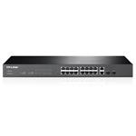 TP-Link SG2218, 16portový gigabitový inteligentní switch JetStream s 2 SFP sloty