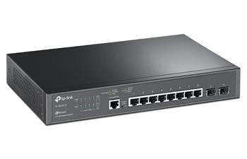 TP-Link SG3210, OMADA 8 portový gigabitový L2+ managment switch s 2 SFP sloty