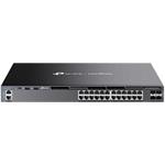 TP-Link SG6428X, Omada 24portový gigabitový stohovatelný L3 řízený switch se 4 sloty 10G