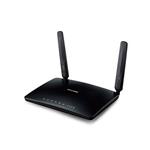 TP-Link TL-MR6400, Wireless N router, 300Mbit/s,  4G LTE, 2.4GHz, 3xLAN 10/100M, 1x WAN/LAN 10/100M, SIM slot, 2  fixné 