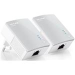 TP-Link TL-PA4010 KIT, "AV600 Powerline Starter KitKIT: 2× TL-PA4010SPEED: 600 Mbps PowerlineSPEC: Qualcomm CPU, 1× 1