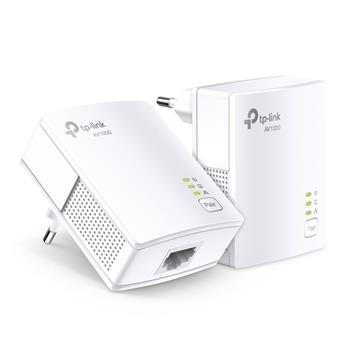 TP-Link TL-PA7017 KIT, "AV1000 Gigabit Powerline Starter KitKIT: 2× TL-PA7017SPEED: 1000 Mbps PowerlineSPEC: Broadcom