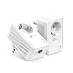 TP-Link TL-PA7017P KIT, "AV1000 Gigabit Passthrough Powerline Starter KitKIT: 2× TL-PA7017PSPEED: 1000 Mbps Powerline