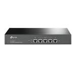 TP-Link TL-R480T+, 5 port Fast Ethernet Multi-Wan Router for SMB, Configurable WAN/LAN Ports up to 4 Wan ports, 1U/13"
