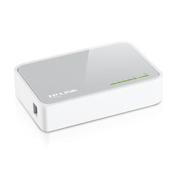 TP-Link TL-SF1005D, 5 port 10/100M mini Desktop Switch, 5x 10/100M RJ45 ports, plastic case