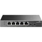 TP-Link TL-SG1005P-PD, 5-portový gigabitový stolní PoE+ switch s 1 vstupním portem PoE++ a 4 výstupními porty PoE+