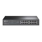 TP-Link TL-SG1016PE, 16 port Gigabit Easy Smart Switch, 16x 10/100/1000M RJ45 ports, 8x PoE+ 110W, 13" rack-mountable, s