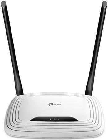 TP-Link TL-WR841N, Wireless N Router, 300Mbit/s, 2.4GHz, 802.11b/g/n, 1x WAN/LAN, 4x LAN 10/100M, 2 fixné antény