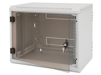Triton 19" rozvaděč jednodílný 4U/400mm vylamovací otvor pro ventilátor RAL7035, šedá