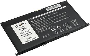 TRX Baterie Polion 357F9 pro notebooky DELL 451-BBPZ Inspiron 15 7557 7559 7567 3779 - Li-Ion 11,4V 7200mAh/neorigináln