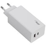 TRX USB Nabíječka AK-CH-20 USB-A + USB-C PD 5-20V / max. 5A 100W Quick Charge 3.0 GaN
