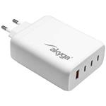 TRX USB Nabíječka AK-CH-24 USB-A + 3x USB-C PD 5-28V / max. 5A 140W Quick Charge 3.0 GaN