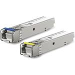 Ubiquiti UACC-OM-SM-1G-S-2 (UF-SM-1G-S) - 1G SFP, SM Module, BiDi, Simplex LC UPC, 2-Pack