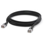 UBNT UACC-Cable-Patch-Outdoor-3M-BK, Venkovní UniFi patch kabel, 3m, Cat5e, černý