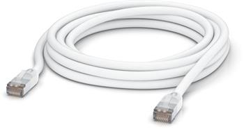 UBNT UACC-Cable-Patch-Outdoor-5M-W, Venkovní UniFi patch kabel, 5m, Cat5e, bílý