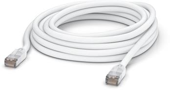UBNT UACC-Cable-Patch-Outdoor-8M-W, Venkovní UniFi patch kabel, 8m, Cat5e, bílý