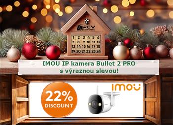 VÁNOCE - akční nabídka IP kamera Bullet 2 PRO IPC-F26FEP