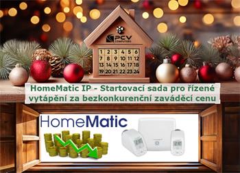 VÁNOCE - Homematic IP Startovací sada - Řízení vytápění - HmIP-SK16