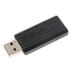 VERBATIM Flash disk Store 'n' Go PinStripe 4GB USB 2.0 černá
