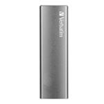 VERBATIM Vx500 EXTERNAL SSD Drive 240GB silver USB-C