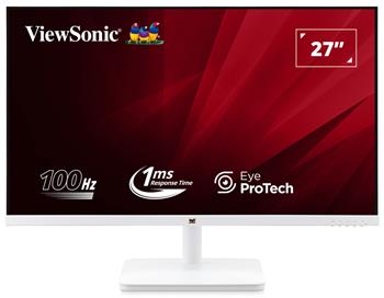 ViewSonic VA2732-H-W-2 27" 16:9 1920 x 1080 SuperClear® IPS monitor, VGA and HDMI, 1ms 100Hz, bílý
