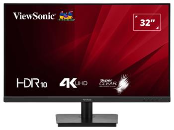 ViewSonic VA3208-4K-HD/ 32"/ VA/ 16:9/ 3840x2160 4ms/ 300cd/m2/ HDMI / DP/ VESA