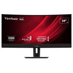 ViewSonic VG3456C / 34" prohnutý/ VA/ 21:9/ 3440x1440/ 5ms/ 400cd/m2/ DP/ HDMI/ USB/ RJ45/ Repro/výškově nast.