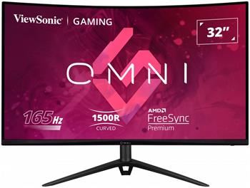 ViewSonic VX3218-PC-MHDJ OMNI /32" prohnutý/VA/16:9/1920x1080/ 165Hz/ 1ms/ 300cd/m2 /2xHDMI /DP / Repro / výšk.nast.