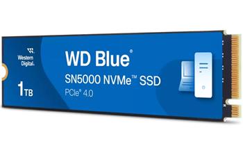 WD Blue SN5000 1TB / WDS100T4B0E / NVMe M.2 PCIe Gen4 / Interní / M.2 2280