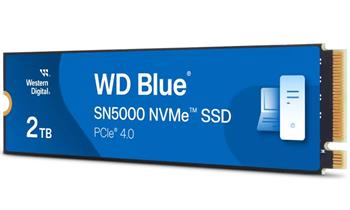 WD Blue SN5000 2TB Powered by SANDISK / NVMe M.2 PCIe Gen4 / Interní / M.2 2280