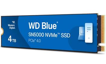 WD Blue SN5000 4TB / WDS400T4B0E / NVMe M.2 PCIe Gen4 / Interní / M.2 2280