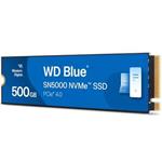 WD Blue SN5000 500GB / WDS500G4B0E / NVMe M.2 PCIe Gen4 / Interní / M.2 2280