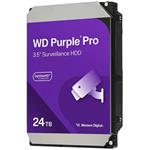 WD PURPLE PRO 24TB / WD240PURP / SATA 6Gb/s / Interní 3,5"/ 7200 rpm / 512MB