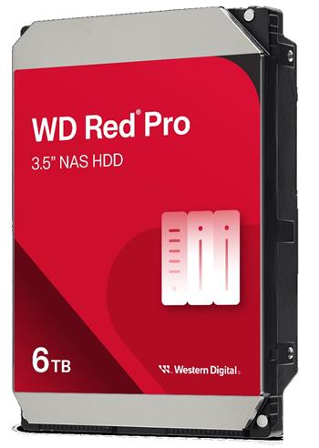 WD RED Pro NAS WD6006FFBX 6TB SATAIII/600 7200 rpm 256MB cache